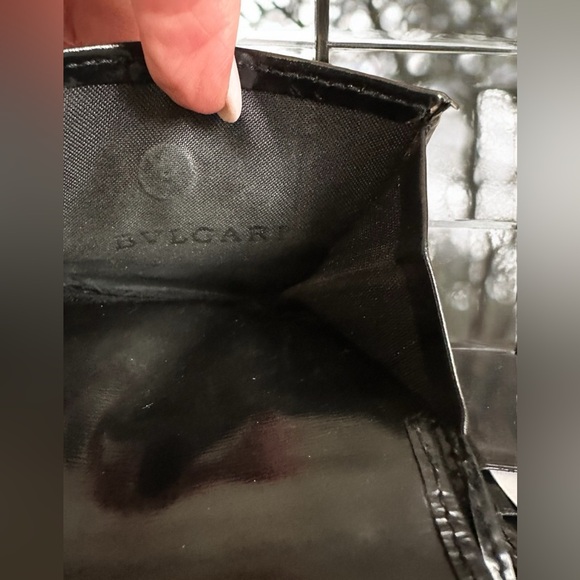 Bvlgari Black Leather Mens Bifold Wallet - Picture 8 of 11